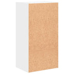 vidaXL Bücherregal 2 Fächer Weiß 40x30x76,5 cm Holzwerkstoff