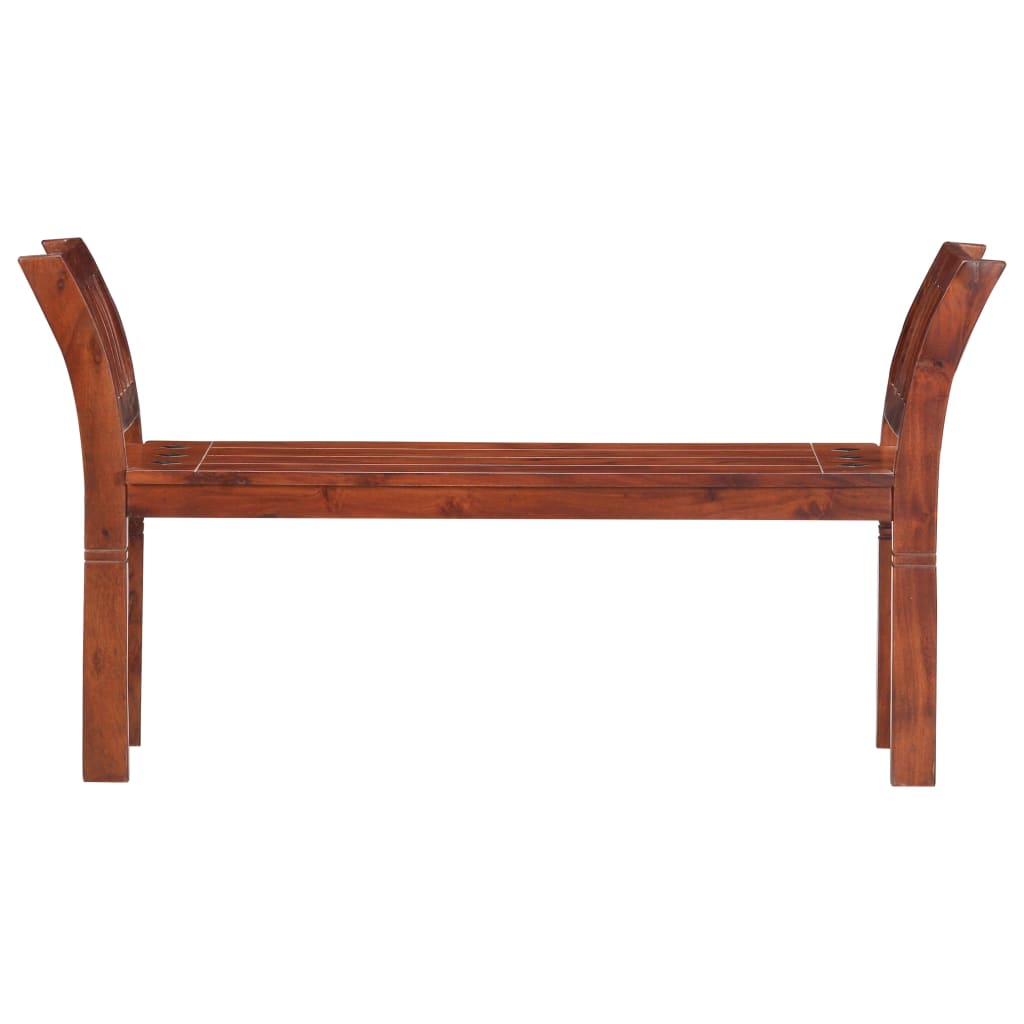 vidaXL Sitzbank 111 cm Massivholz Akazie