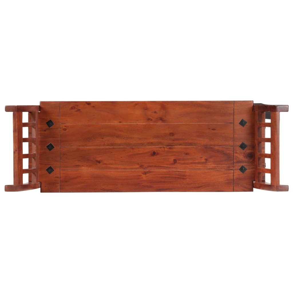 vidaXL Sitzbank 111 cm Massivholz Akazie