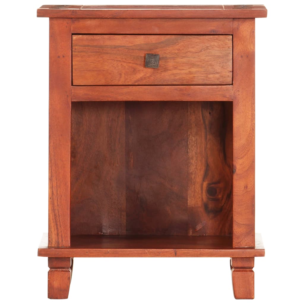 vidaXL Nachttisch 40 x 30 x 50 cm Massivholz Akazie