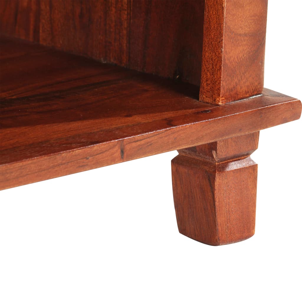 vidaXL Nachttisch 40 x 30 x 50 cm Massivholz Akazie