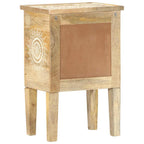 vidaXL Nachttisch Handbemalt 40×30×60 cm Mango Massivholz