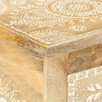 vidaXL Nachttisch Handbemalt 40×30×60 cm Mango Massivholz