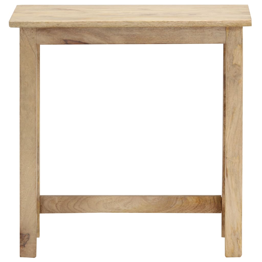 vidaXL Satztische 3 Stk. Massivholz Mango