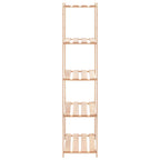 vidaXL Lagerregale 5 Böden 2 Stk. 80×38×170cm Kiefer Massivholz 250kg