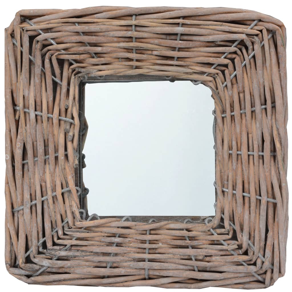 vidaXL Spiegel 3 Stk. 15×15 cm Weide