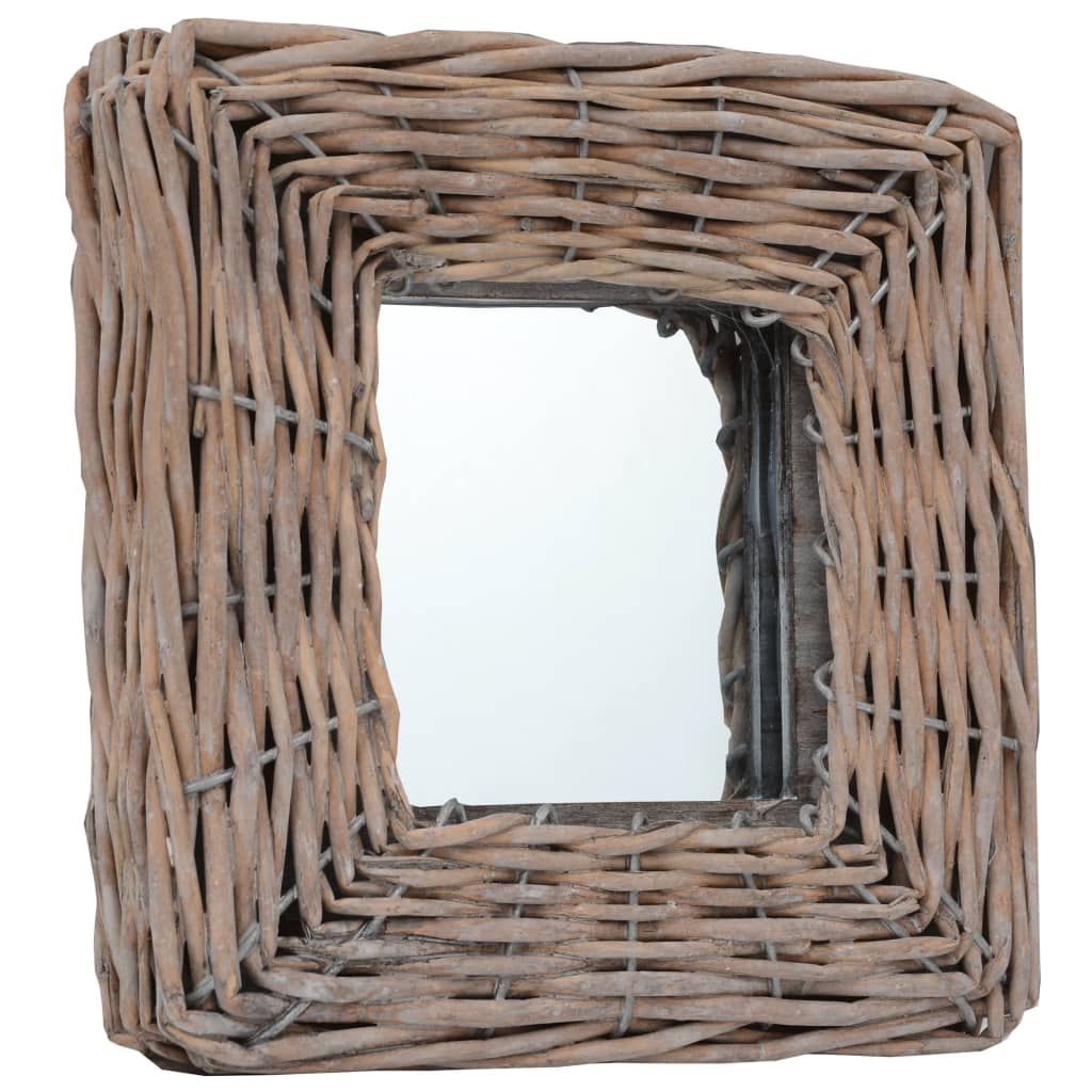 vidaXL Spiegel 3 Stk. 15×15 cm Weide