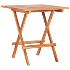 vidaXL 3-tlg. Bistro-Set Klappbar Teak Massivholz