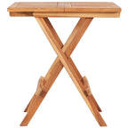 vidaXL 3-tlg. Bistro-Set Klappbar Teak Massivholz