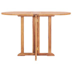 vidaXL 5-tlg. Garten-Essgruppe Klappbar Massivholz Teak