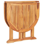 vidaXL 5-tlg. Garten-Essgruppe Klappbar Massivholz Teak