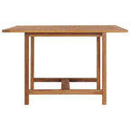 vidaXL Gartentisch 120x120x75 cm Teakholz Massiv