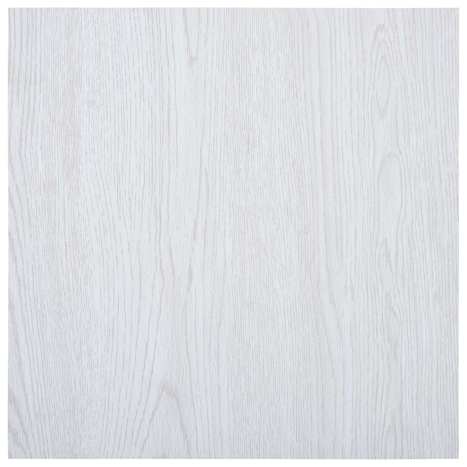 vidaXL Bodenplanken 5,11 m² 55 pcs PVC Weißes Holz
