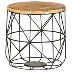 vidaXL Couchtische 2 Stk. Massivholz Mango