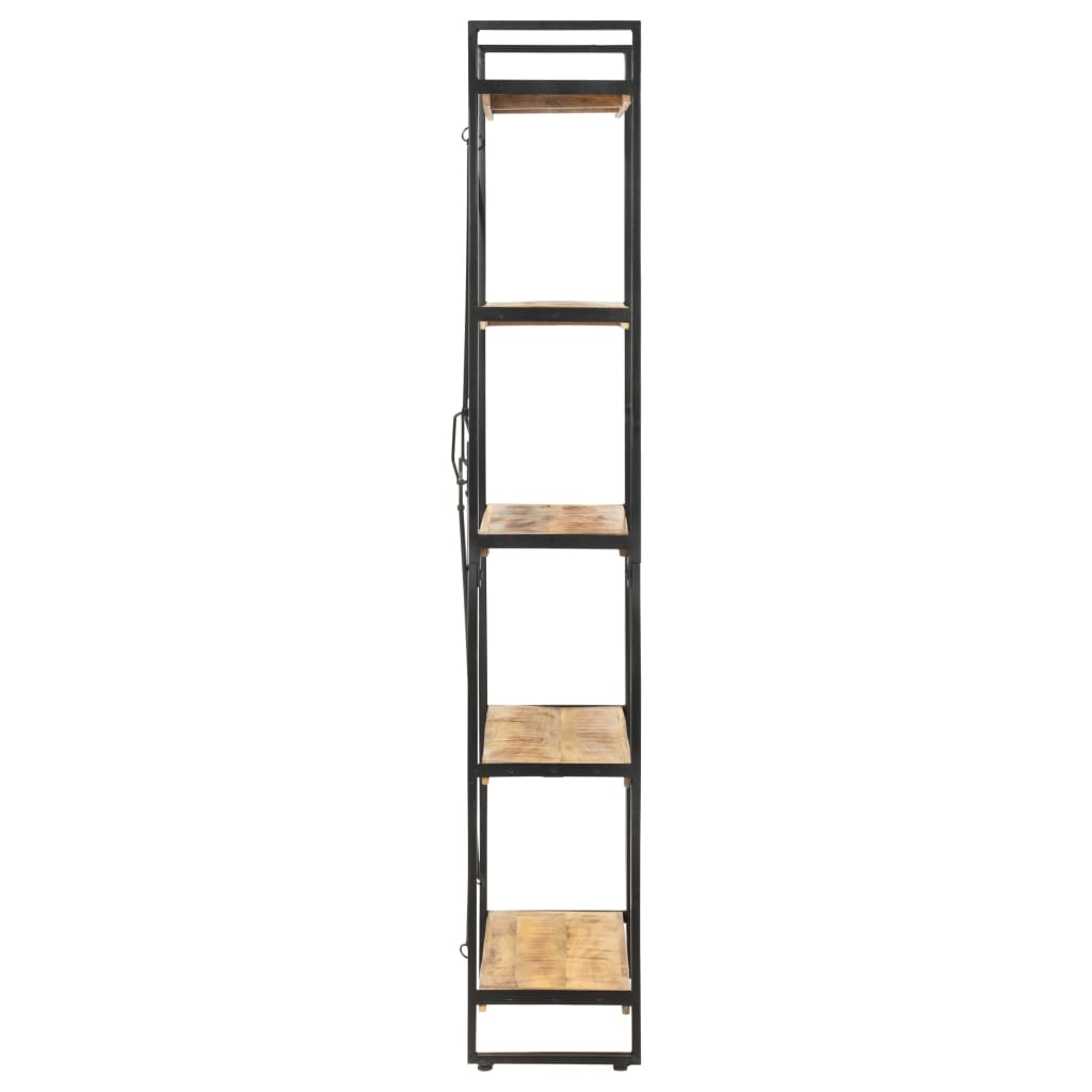 vidaXL Bücherregal 5 Fächer Mango Massivholz