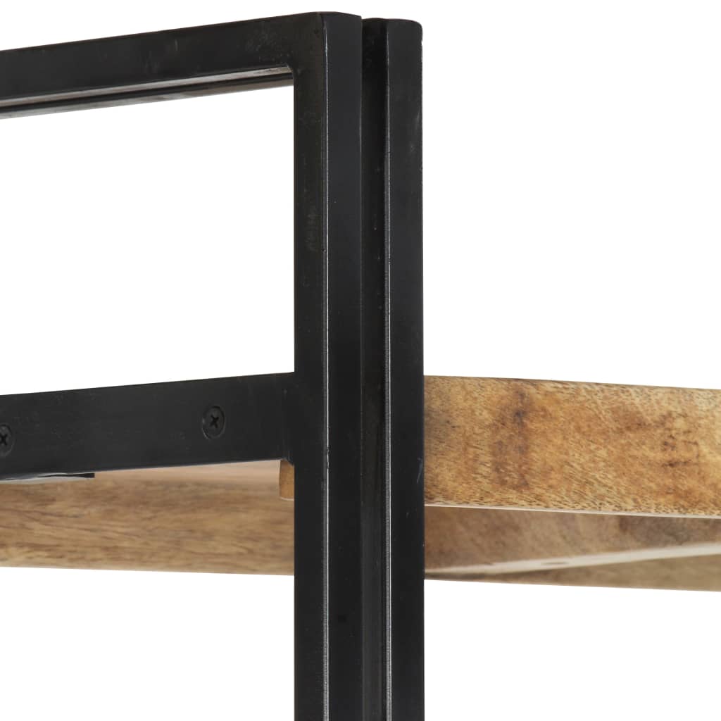 vidaXL Bücherregal 5 Fächer Mango Massivholz