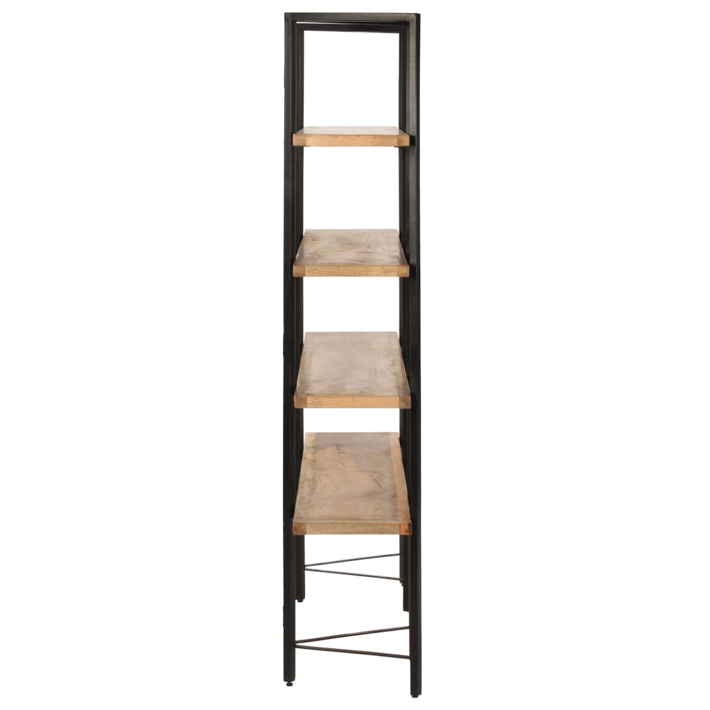 vidaXL Bücherregal mit 4 Regalböden 160x35x160 cm Mango Massivholz