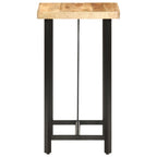 vidaXL Bartisch Raues Mangoholz