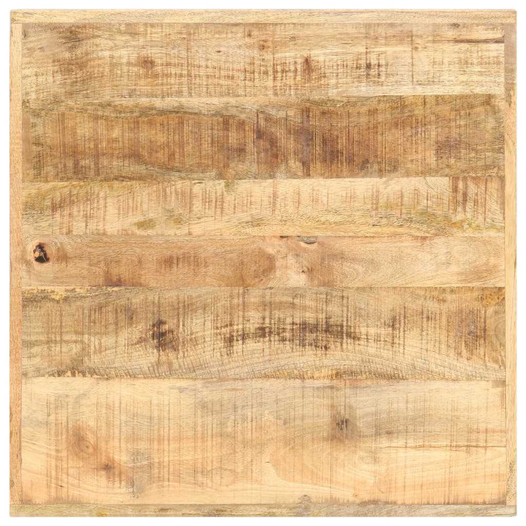vidaXL Bartisch Raues Mangoholz