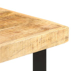 vidaXL Bartisch Raues Mangoholz