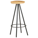 vidaXL Barhocker 4 Stk. Raues Mangoholz