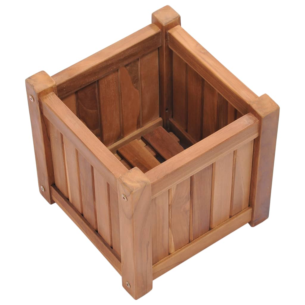 vidaXL Hochbeet 30x30x30 cm Massivholz Teak