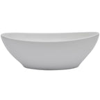 vidaXL 2-tlg. Badmöbel-Set Keramik Eichenbraun