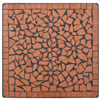 vidaXL 3-tlg. Bistro-Set Mosaik Keramik Terrakotta