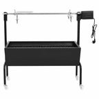 vidaXL Elektrische BBQ-Rotisserie Edelstahl