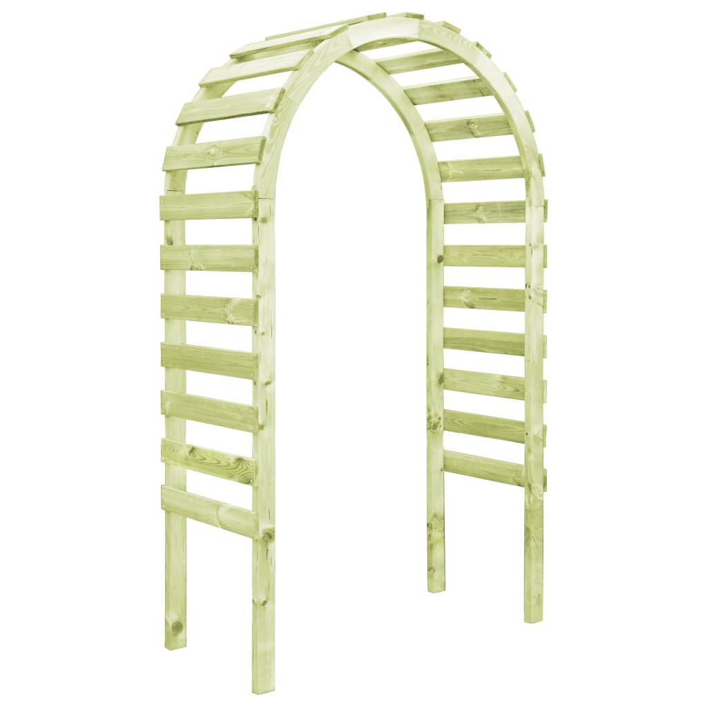 vidaXL Gartenpergola 130×60×230 cm Kiefernholz Imprägniert