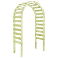 vidaXL Gartenpergola 130×60×230 cm Kiefernholz Imprägniert