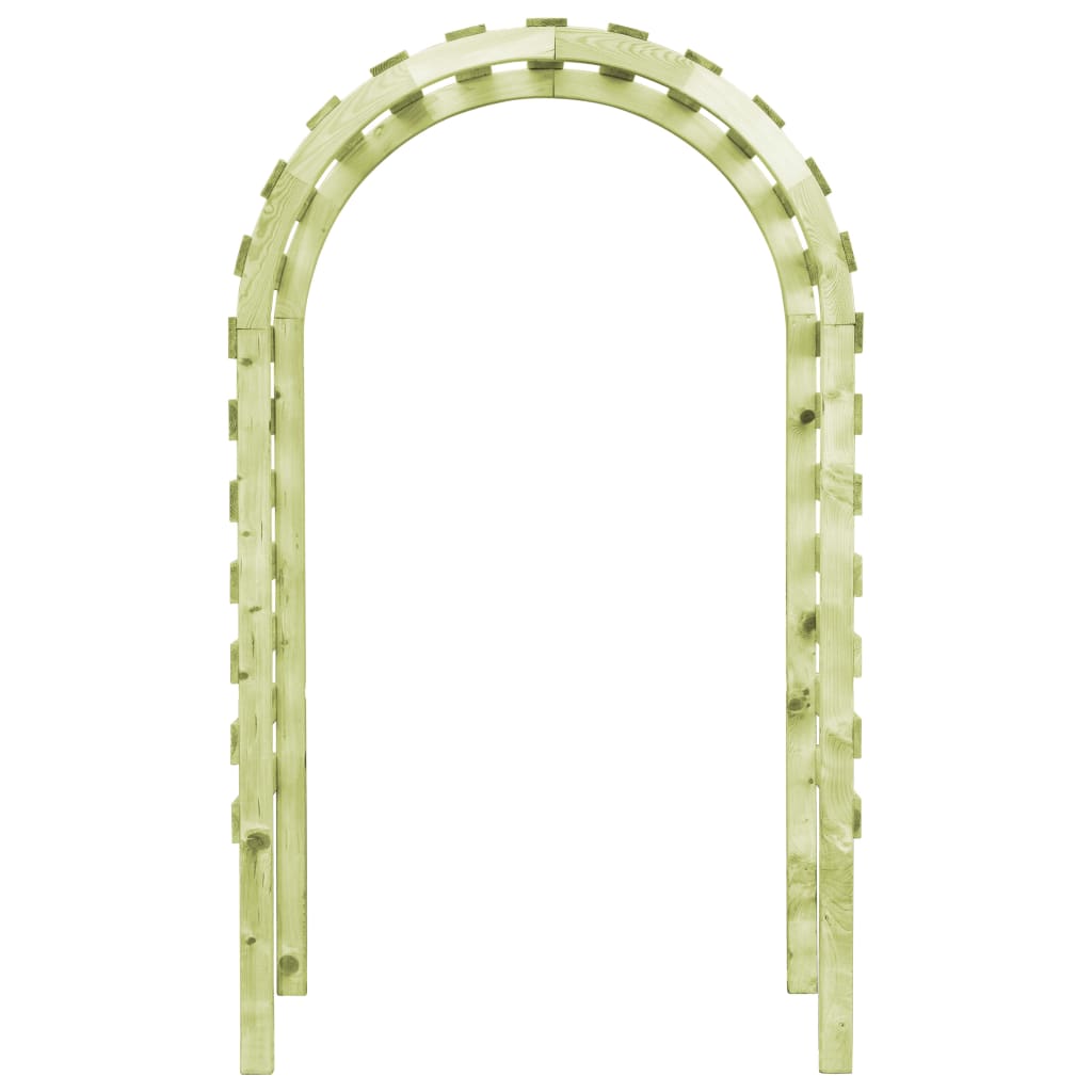 vidaXL Gartenpergola 130×60×230 cm Kiefernholz Imprägniert
