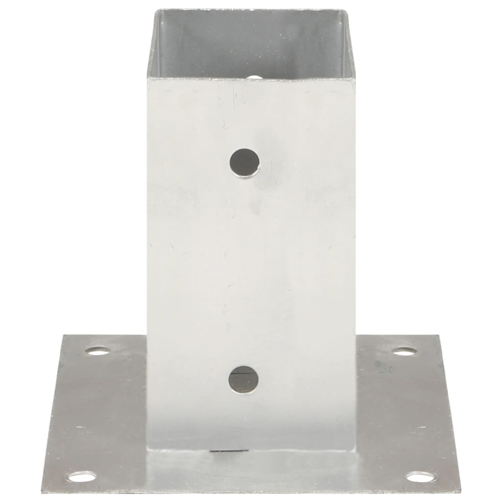 vidaXL Pfostenanker 4 Stk. Verzinktes Metall 71 mm
