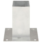 vidaXL Pfostenanker 4 Stk. Verzinktes Metall 71 mm