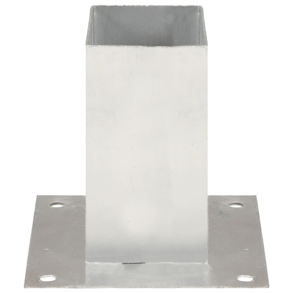 vidaXL Pfostenanker 4 Stk. Verzinktes Metall 71 mm