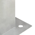 vidaXL Pfostenanker 4 Stk. Verzinktes Metall 71 mm
