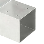 vidaXL Pfostenverbinder L-Form Verzinktes Metall 71 x 71 mm