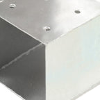 vidaXL Pfostenverbinder T-Form Verzinktes Metall 71 x 71 mm