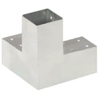 vidaXL Pfostenverbinder Y-Form Verzinktes Metall 71 x 71 mm