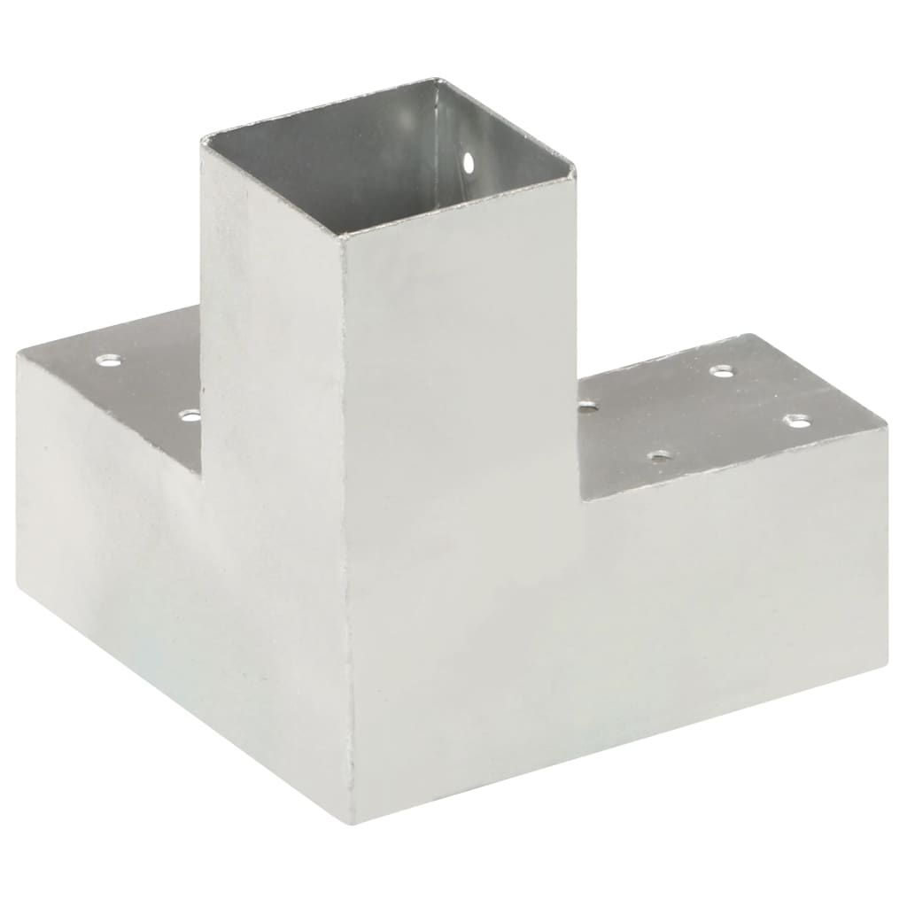 vidaXL Pfostenverbinder Y-Form Verzinktes Metall 71 x 71 mm