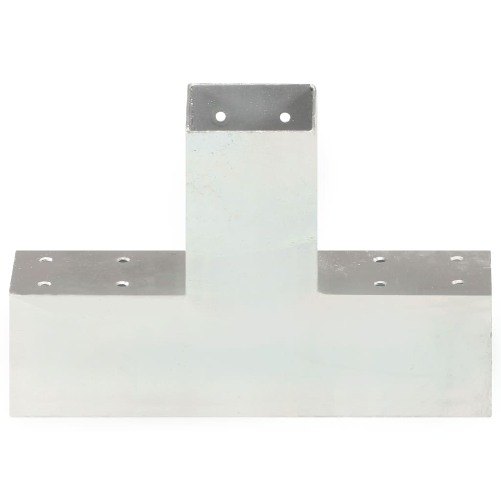 vidaXL Pfostenverbinder X-Form Verzinktes Metall 71 x 71 mm