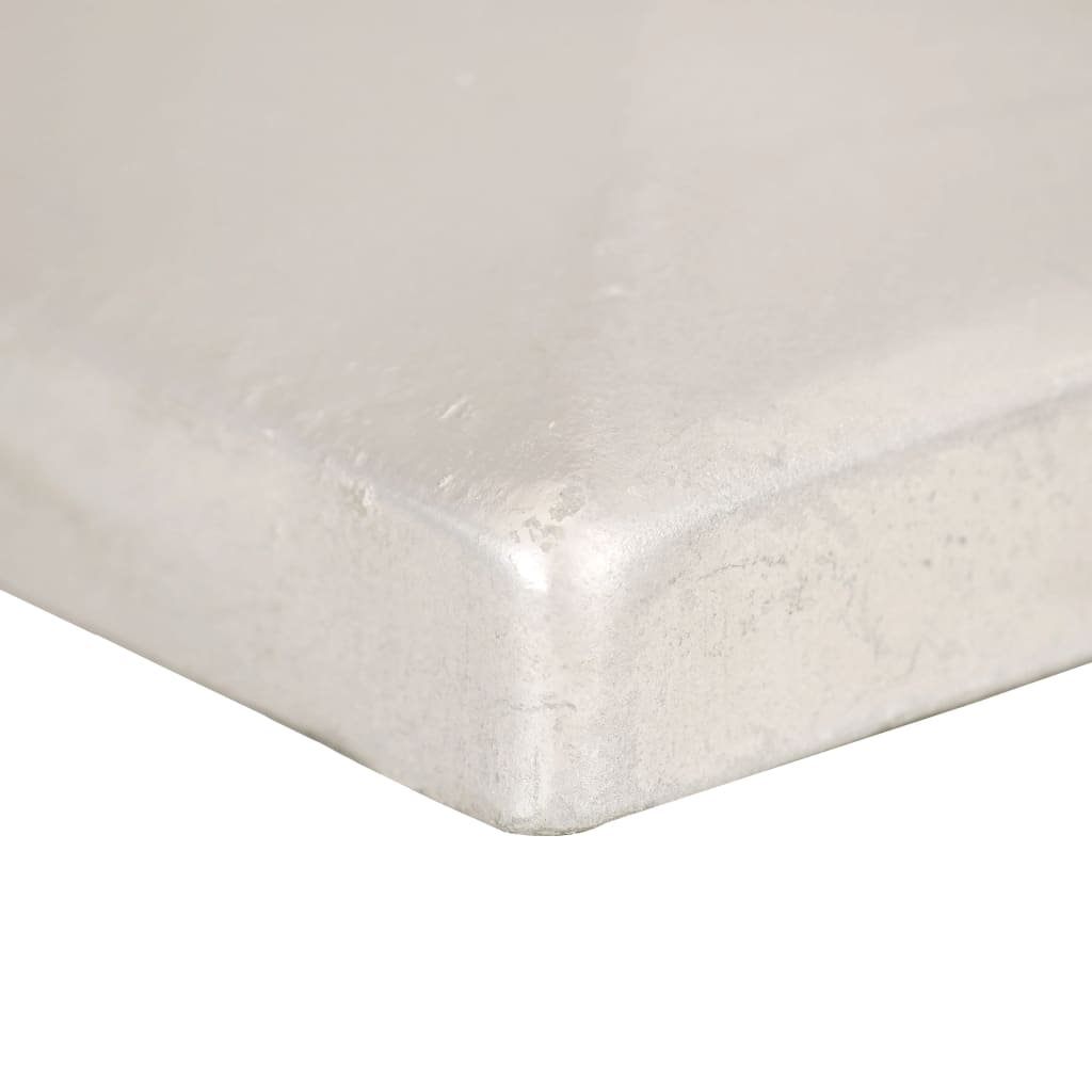 vidaXL Pfostenkappen 6 Stk. Pyramide Verzinktes Metall 101 x 101 mm