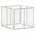 vidaXL Gartenkomposter 85x85x70 cm Verzinktes Eisen