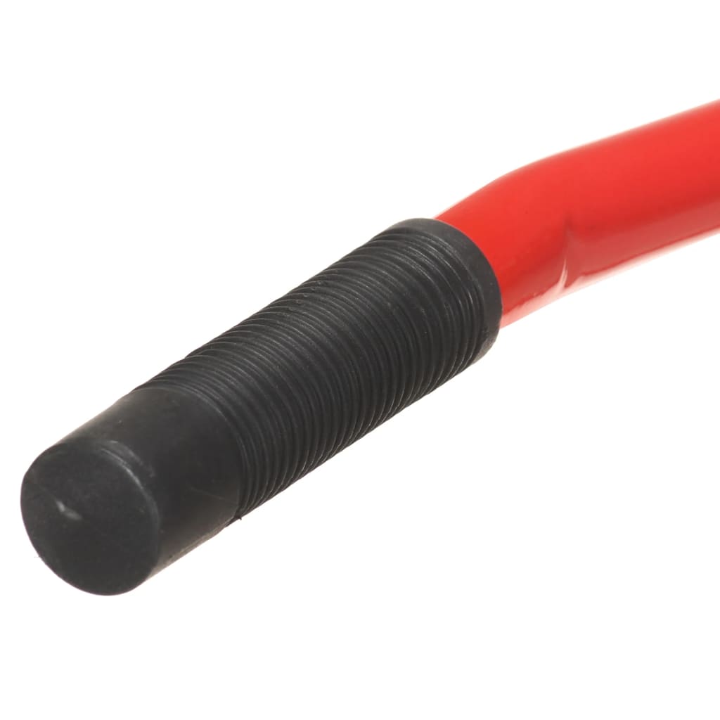 vidaXL Gartenkralle Rot Stahl