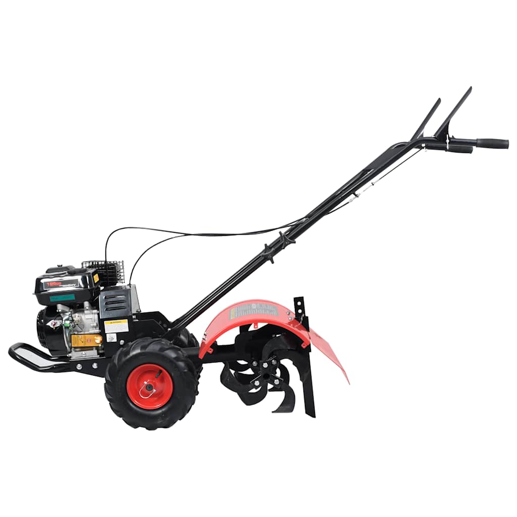 vidaXL Benzin-Gartenfräse 6,5 PS 196 cm³