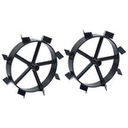 vidaXL Metallräder für 6,5 PS Benzin-Gartenfräse 2 Stk.