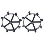 vidaXL Metallräder für 6,5 PS Benzin-Gartenfräse 2 Stk.