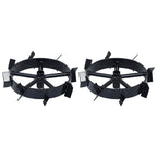 vidaXL Metallräder für 6,5 PS Benzin-Gartenfräse 2 Stk.