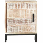 vidaXL Nachttisch 40 x 30 x 50 cm Akazie Massivholz