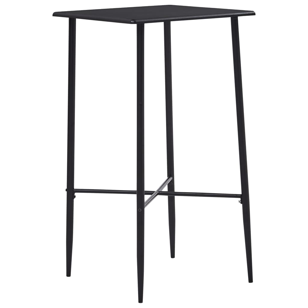 vidaXL 3-tlg. Bar-Set Stoff Dunkelgrau